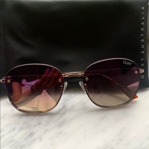 Quay rimless sunglasses
